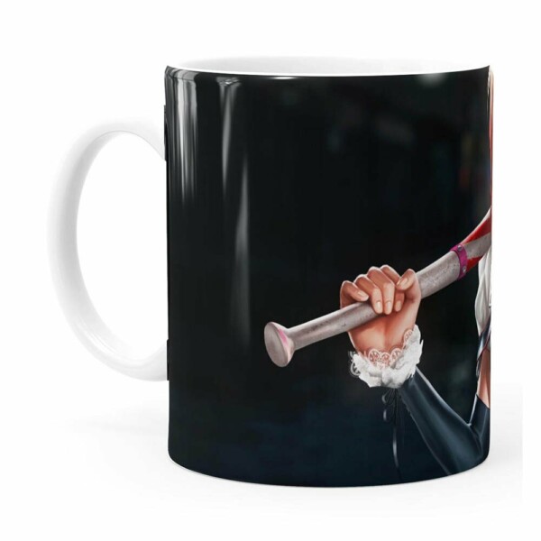 Caneca Arlequina (harley Quinn) V03 Branca