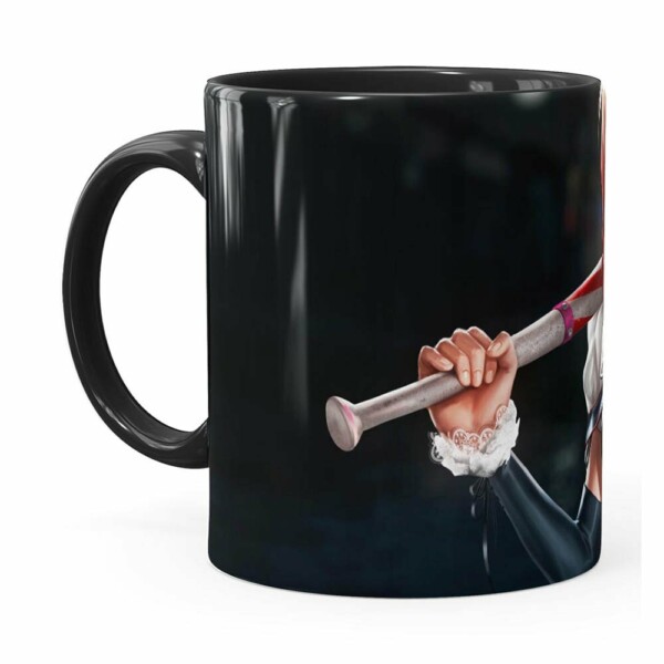 Caneca Arlequina (harley Quinn) V03 Preta