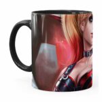 Caneca Arlequina (harley Quinn) V04 Preta