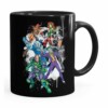 Caneca Batman Vilões de Gotham City Preta