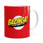 Caneca Bazinga! The Big Bang Theory Branca