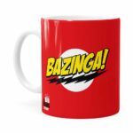 Caneca Bazinga! The Big Bang Theory Branca