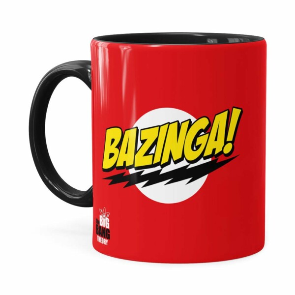 Caneca Bazinga! The Big Bang Theory Preta