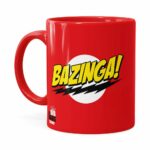 Caneca Bazinga! The Big Bang Theory Vermelha