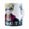 Caneca Boruto V01 Porcelana Branca