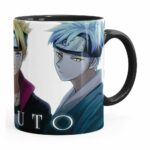 Caneca Boruto V01 Porcelana Preta
