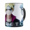 Caneca Boruto V01 Porcelana Preta