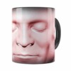 Caneca Cabeça De Zombie V02 Preta