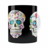 Caneca Caveiras Mexicanas V01 Branca