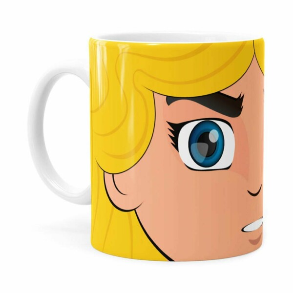 Caneca Caverna Do Dragão Hank Cabeça Branca