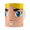 Caneca Caverna Do Dragão Hank Cabeça Branca