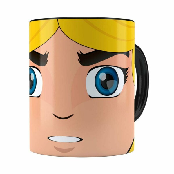 Caneca Caverna Do Dragão Hank Cabeça Preta