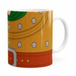 Caneca Caverna Do Dragão Hank Corpo Branca