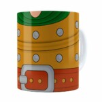 Caneca Caverna Do Dragão Hank Corpo Branca