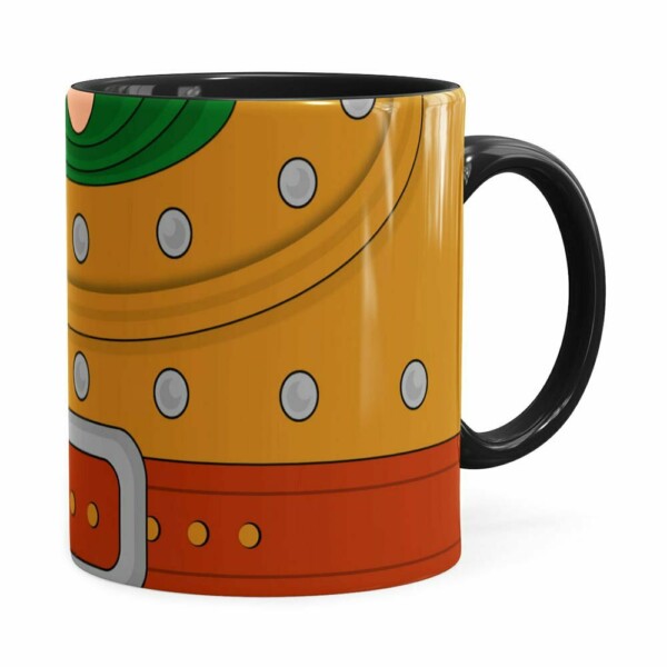 Caneca Caverna Do Dragão Hank Corpo Preta