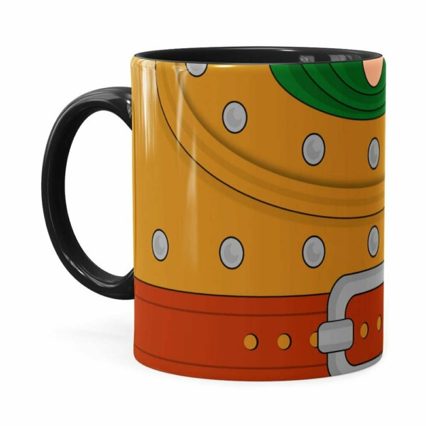Caneca Caverna Do Dragão Hank Corpo Preta