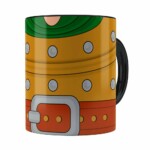 Caneca Caverna Do Dragão Hank Corpo Preta
