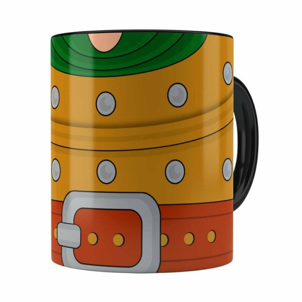 Caneca Caverna Do Dragão Hank Corpo Preta