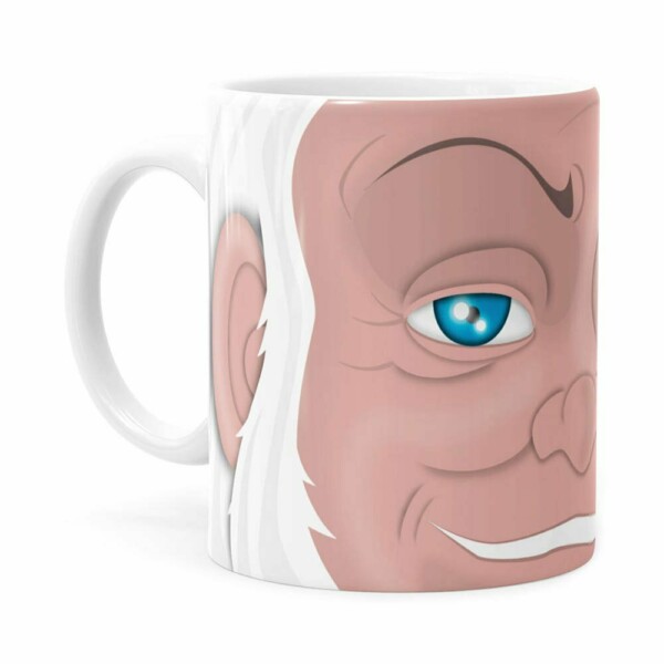 Caneca Caverna Do Dragão Mestre Dos Magos Branca