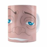 Caneca Caverna Do Dragão Mestre Dos Magos Branca