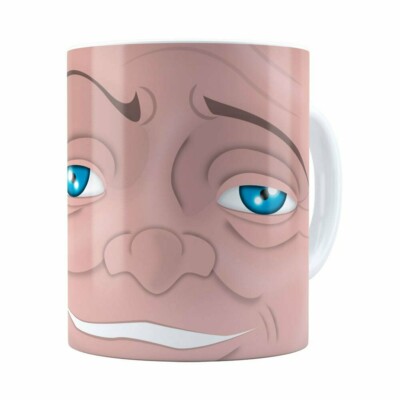 Caneca Caverna Do Dragão Mestre Dos Magos Branca