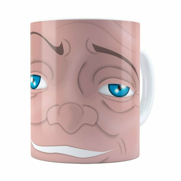 Caneca Caverna Do Dragão Mestre Dos Magos Branca