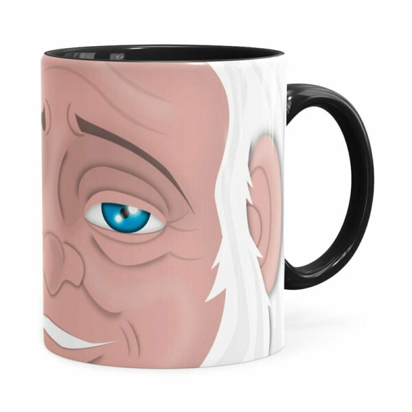 Caneca Caverna Do Dragão Mestre Dos Magos Preta