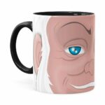 Caneca Caverna Do Dragão Mestre Dos Magos Preta