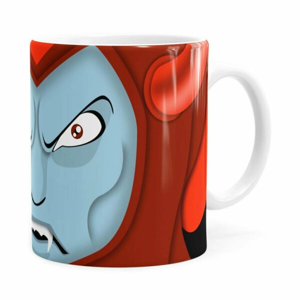Caneca Caverna Do Dragão Vingador Branca