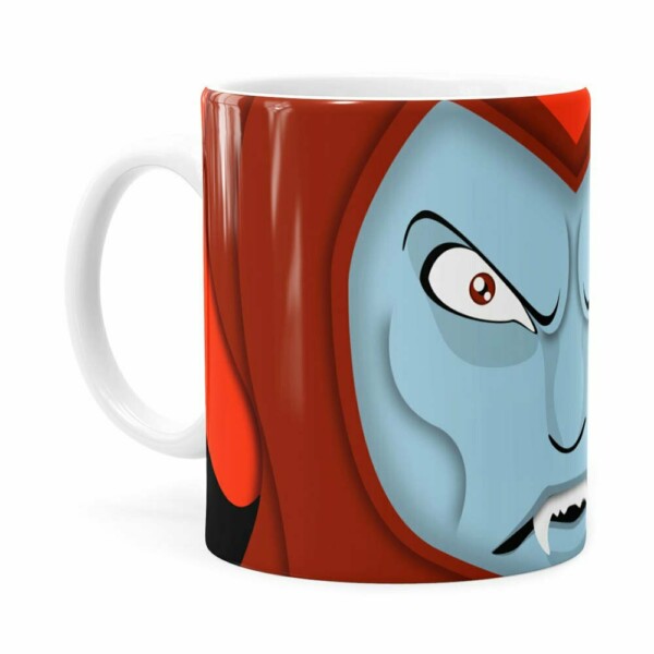 Caneca Caverna Do Dragão Vingador Branca