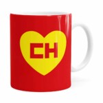 Caneca Chapolin Colorado Logo Branca