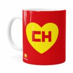 Caneca Chapolin Colorado Logo Branca