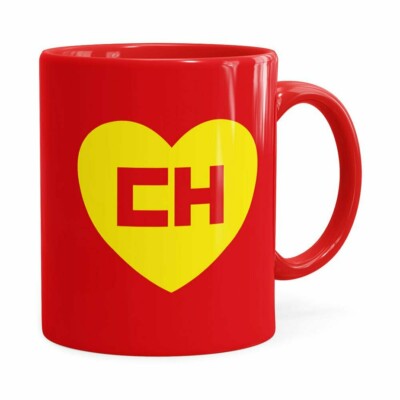 Caneca Chapolin Colorado Logo Vermelha