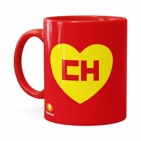 Caneca Chapolin Colorado Logo Vermelha