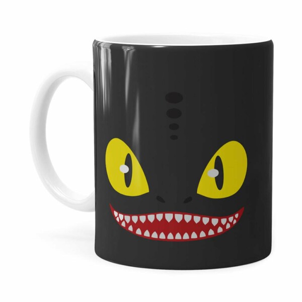 Caneca Como Treinar Seu Dragão Branca