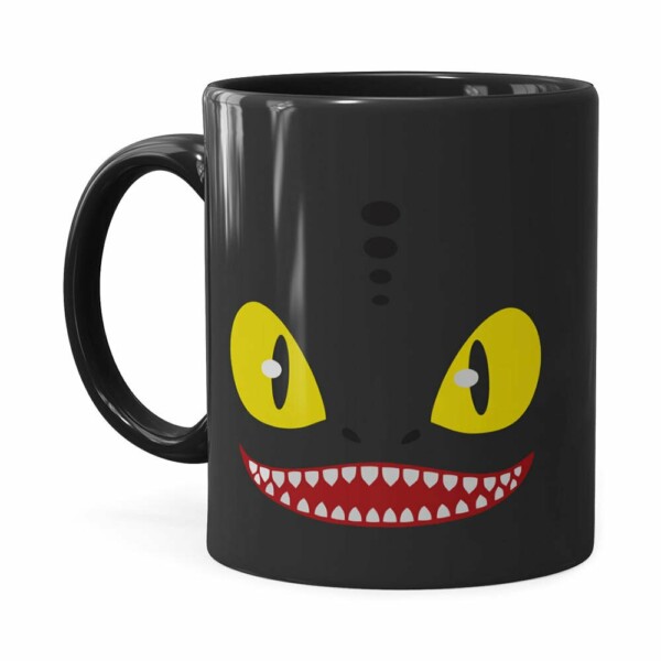 Caneca Como Treinar Seu Dragão Preta