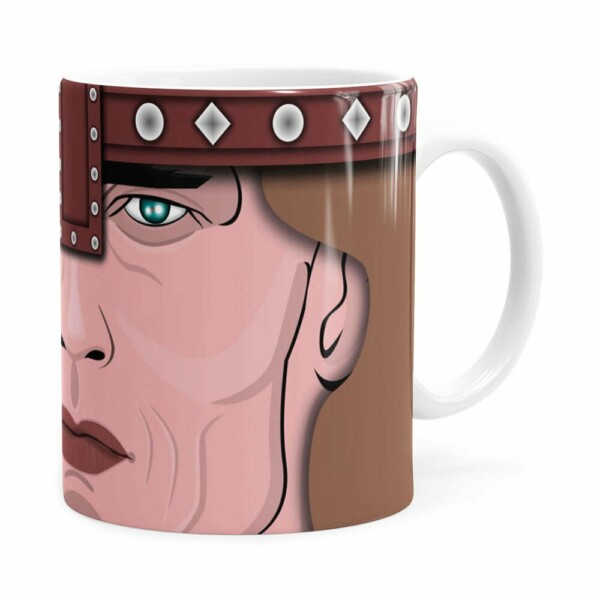 Caneca Conan Schwarzenegger Branca