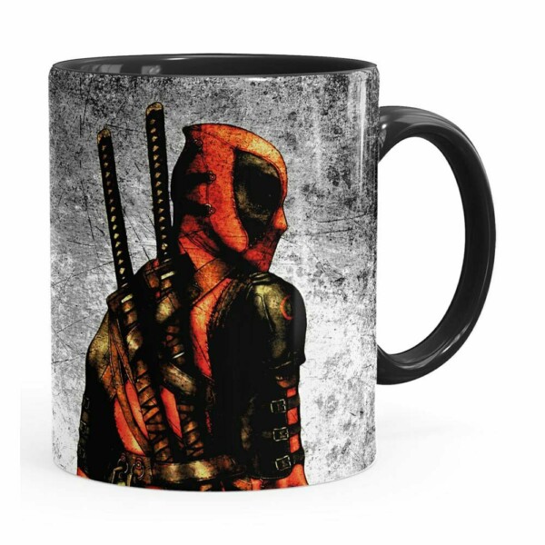Caneca Deadpool V01 Preta