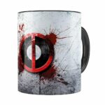 Caneca Deadpool V03 Preta