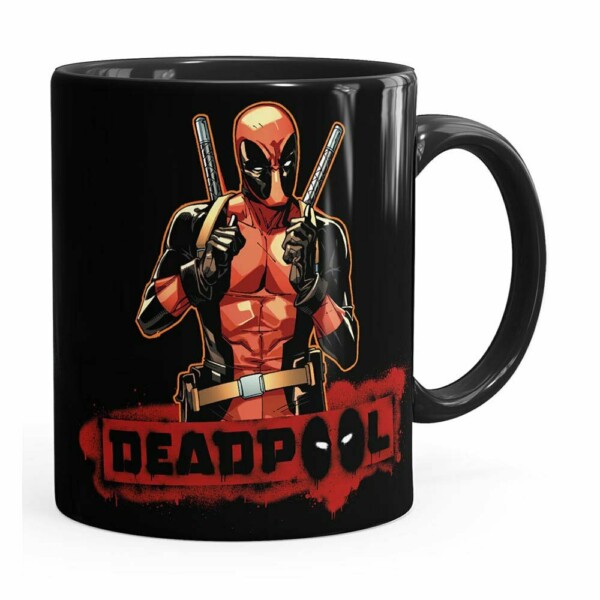 Caneca Deadpool V04 Preta