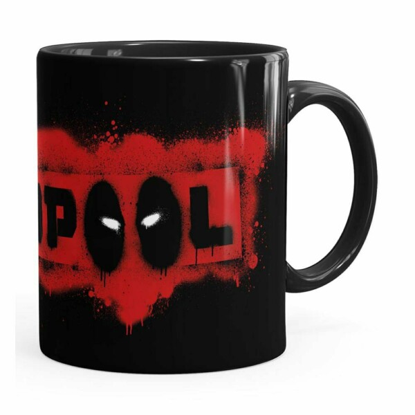 Caneca Deadpool V05 Preta