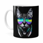 Caneca Deejay Cat V01 Branca