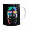 Caneca Deejay Pug V01 Branca