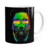 Caneca Deejay Urso Panda Branca