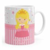 Caneca Dinda Princesa Cute Branca