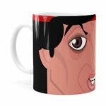 Caneca Do Rambo V01 Porcelana Branca