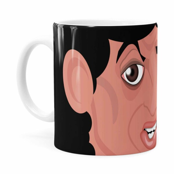 Caneca Do Rambo V02 Porcelana Branca