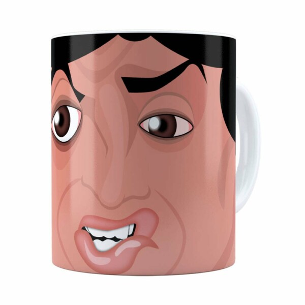 Caneca Do Rambo V02 Porcelana Branca