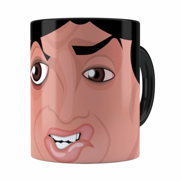Caneca Do Rambo V02 Porcelana Preta