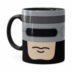 Caneca Do Robocop Preta